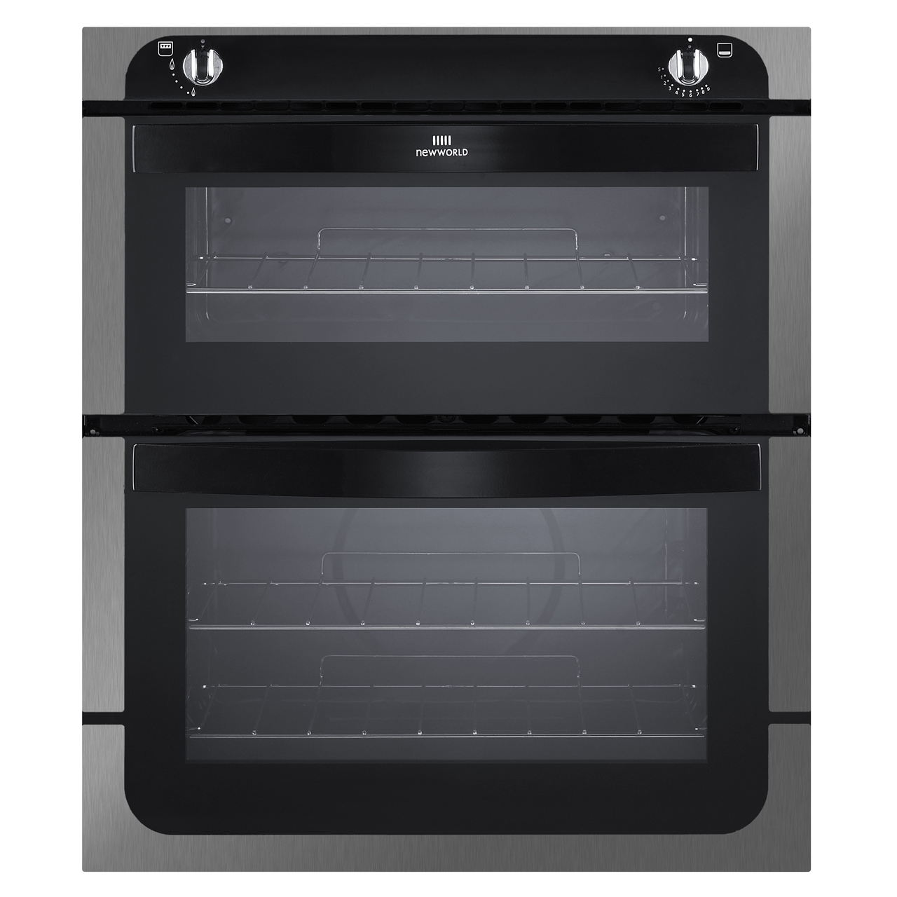 New world double gas outlet oven