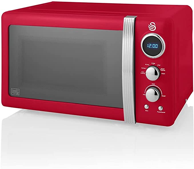 Swan 800w shop standard microwave