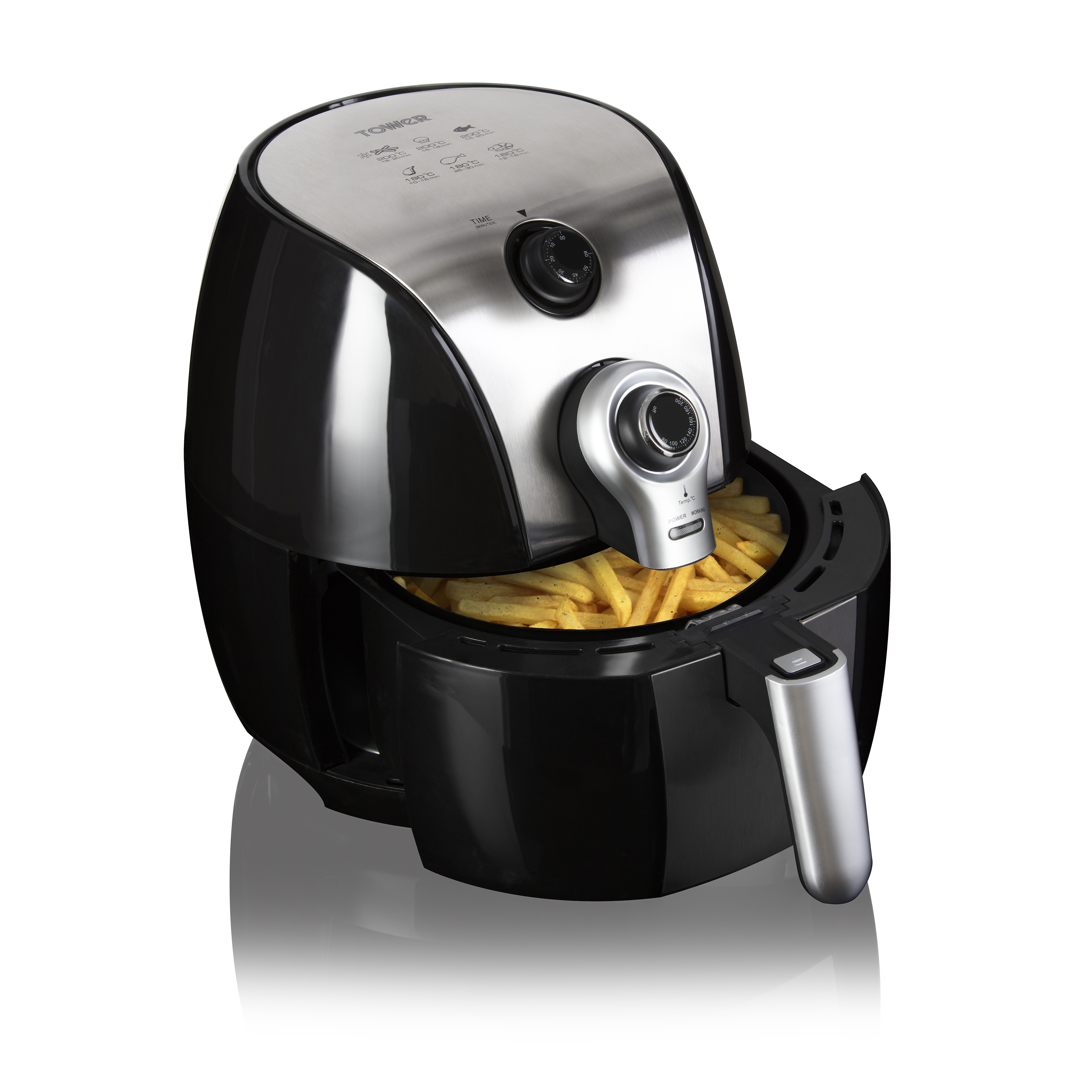 Tower air clearance fryer 4.3 l