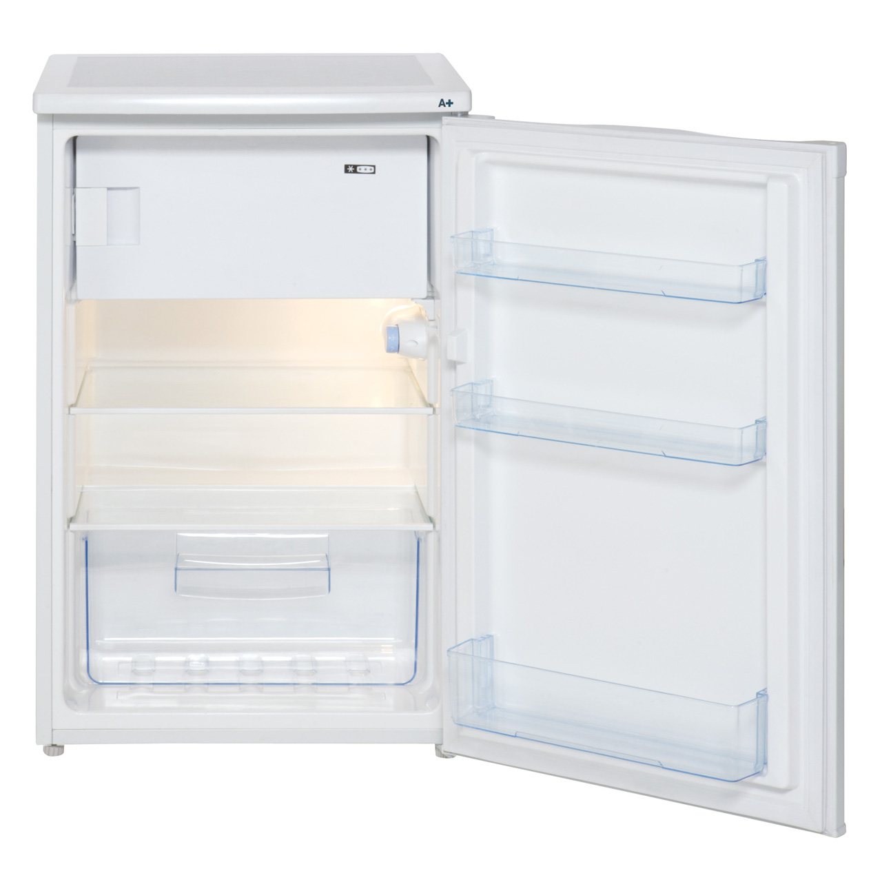 Standard Refrigerators Large Appliances Lec R5511W 55cm under counter