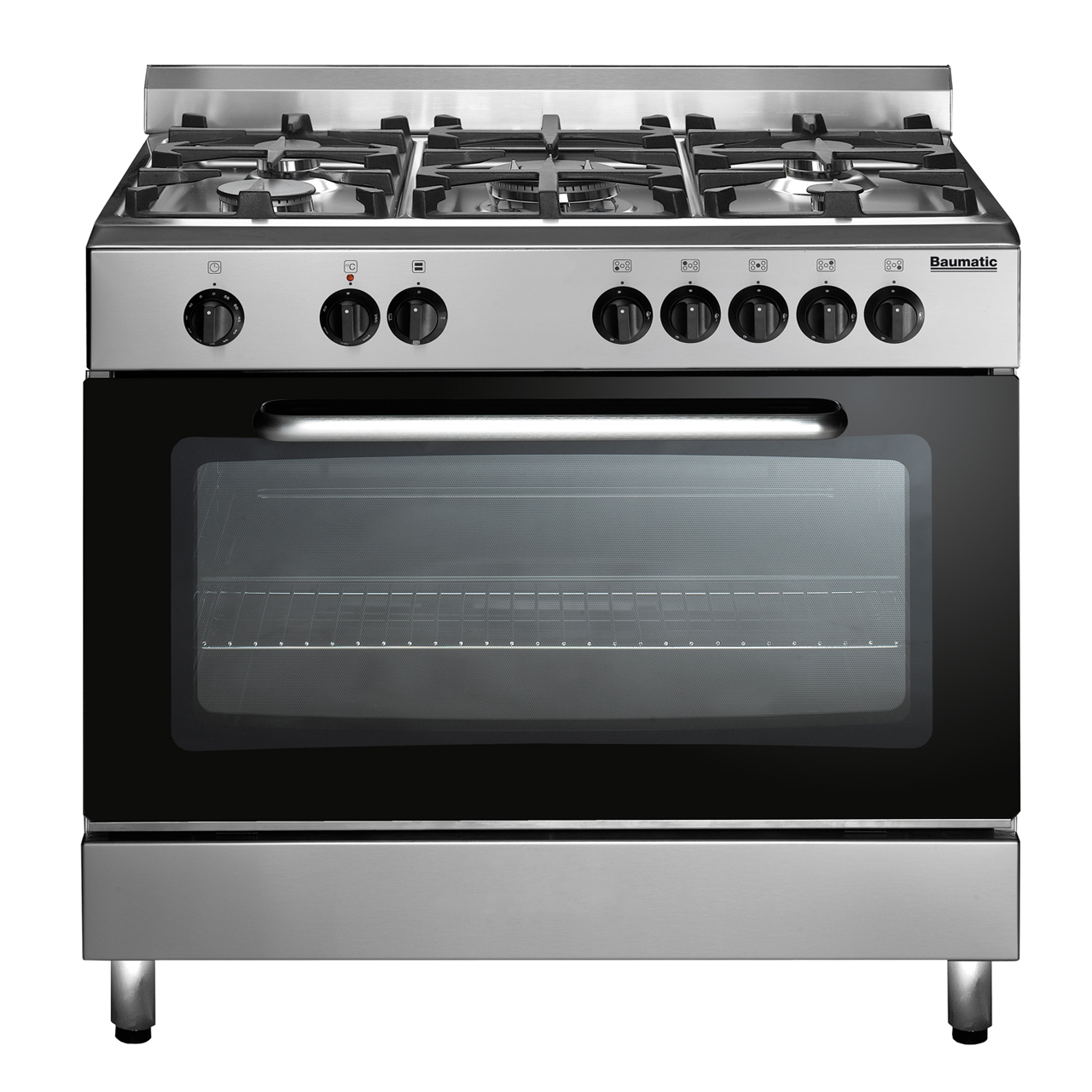 baumatic dual fuel cooker