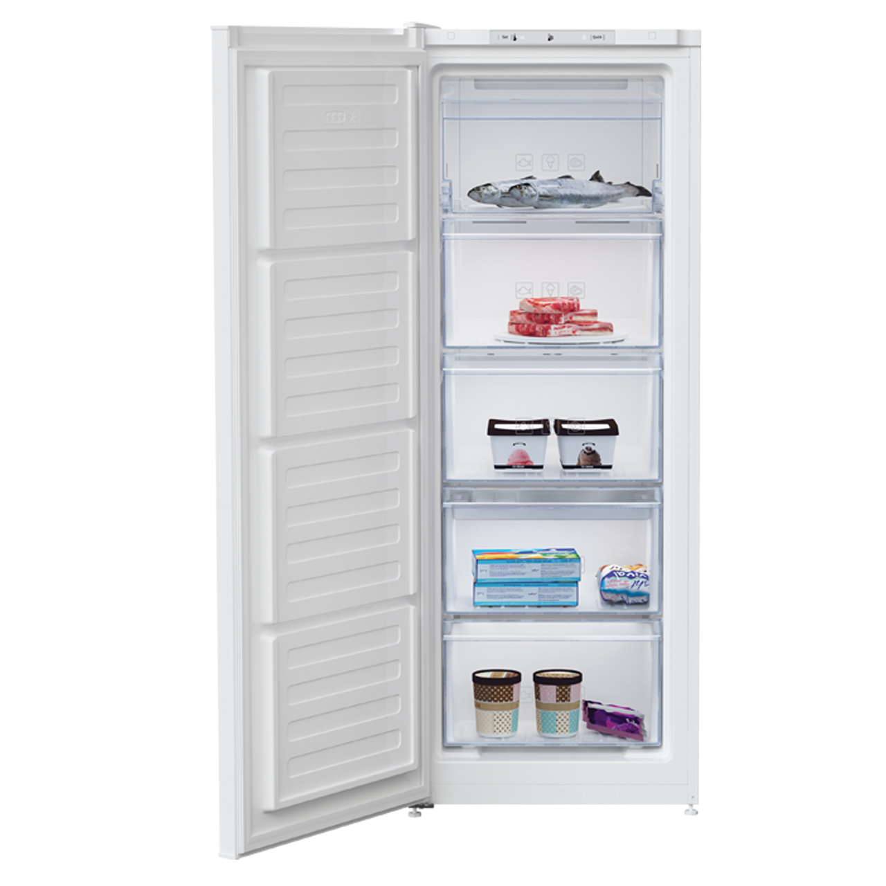 beko ffg1545w freezer white