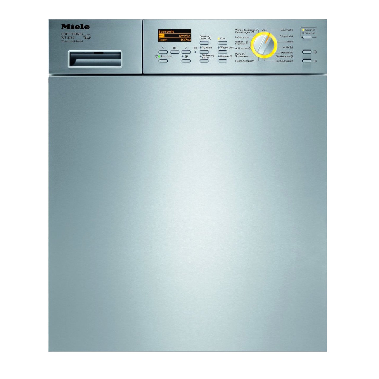 miele built in washing machine