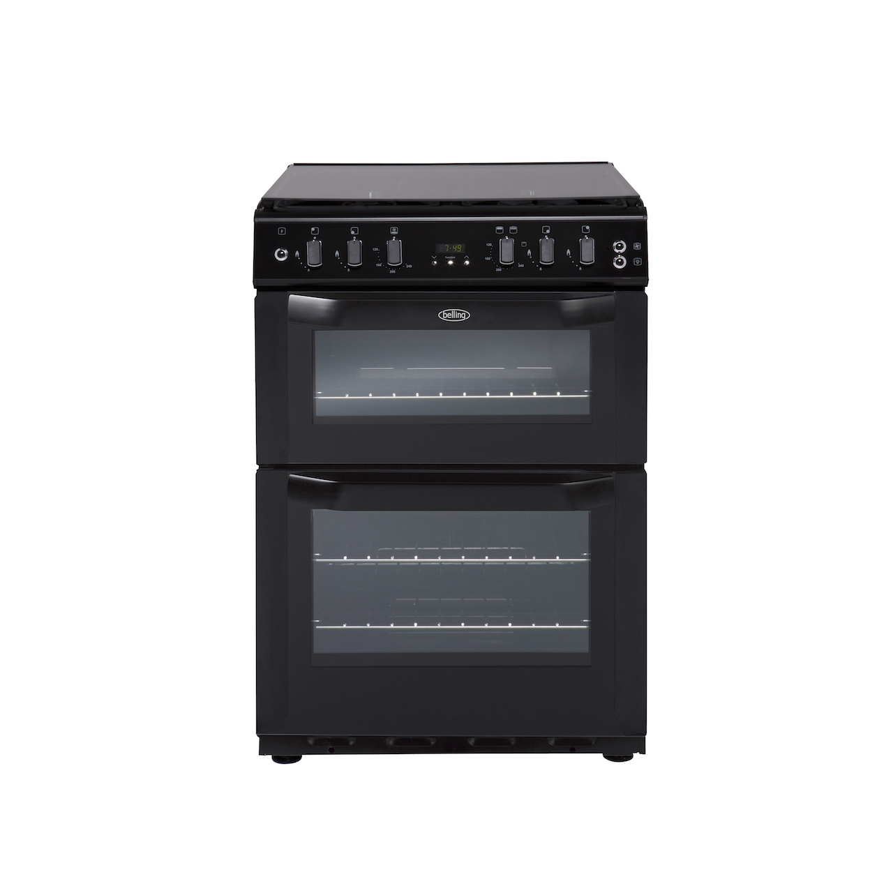 belling double oven cooker