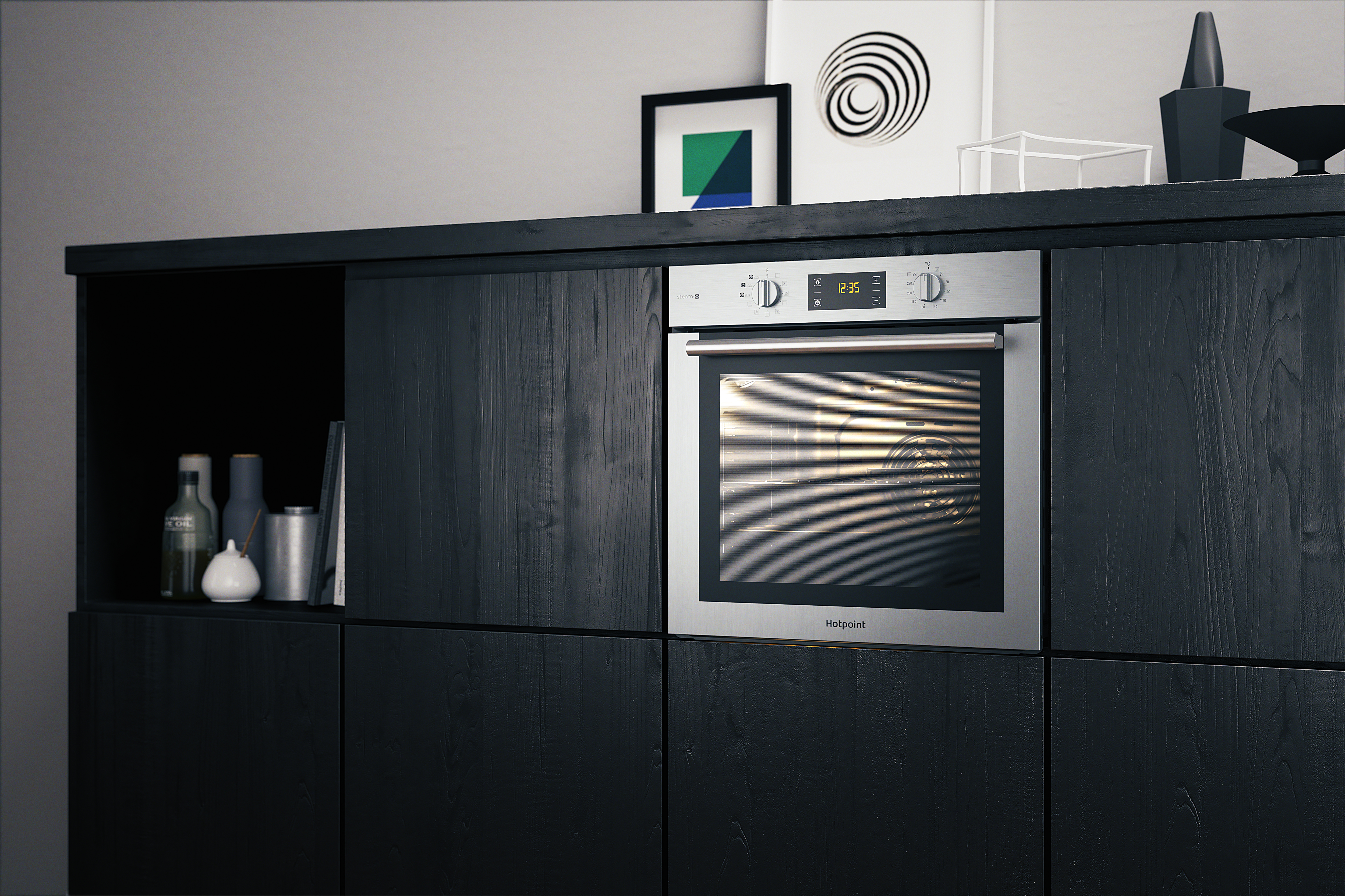 Order The Hotpoint FA4S 544 IX H Ovens Today For Delivery Or Collection In  Millom | Power world uk ltd