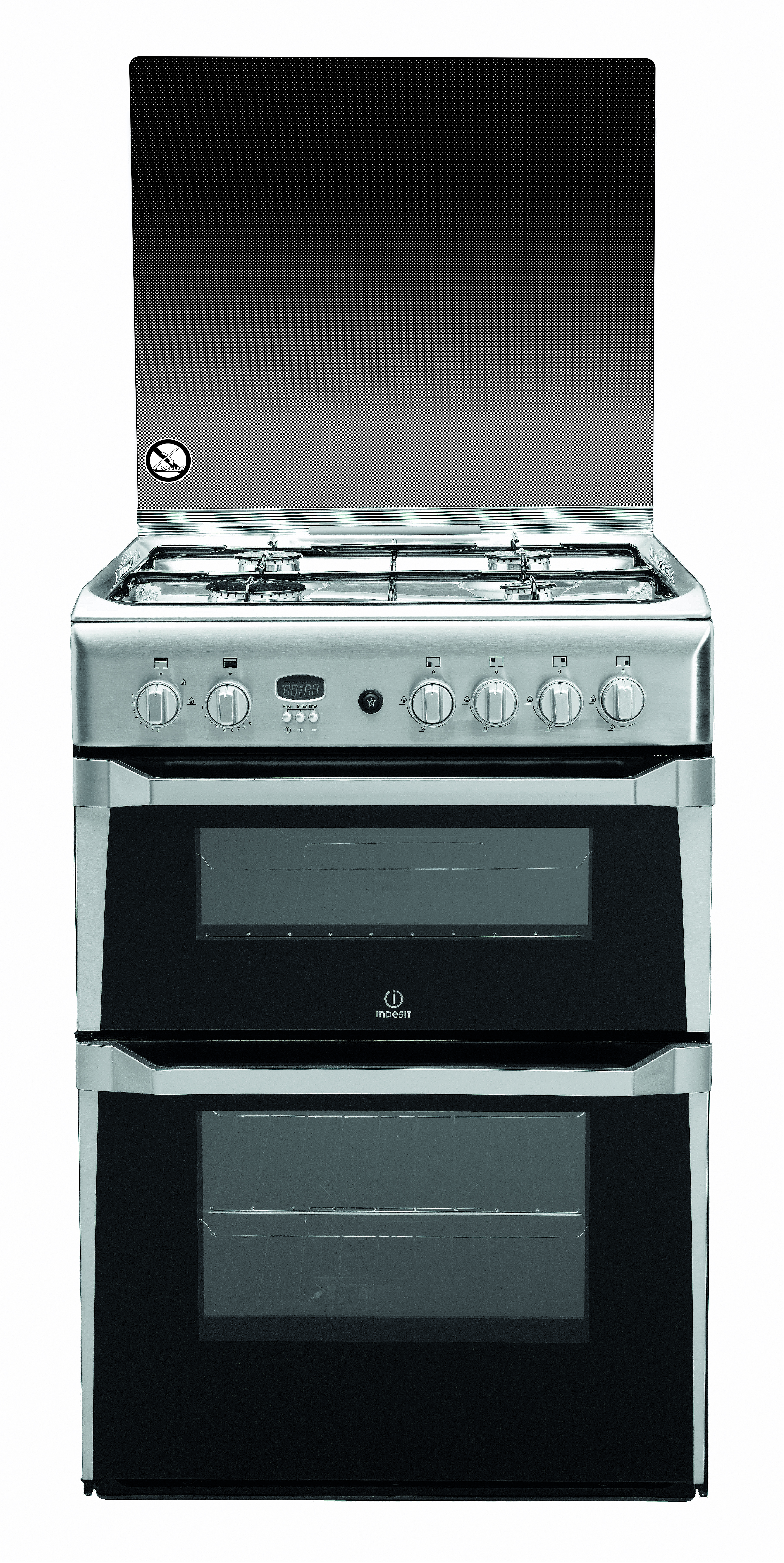 indesit id60g2x gas cooker