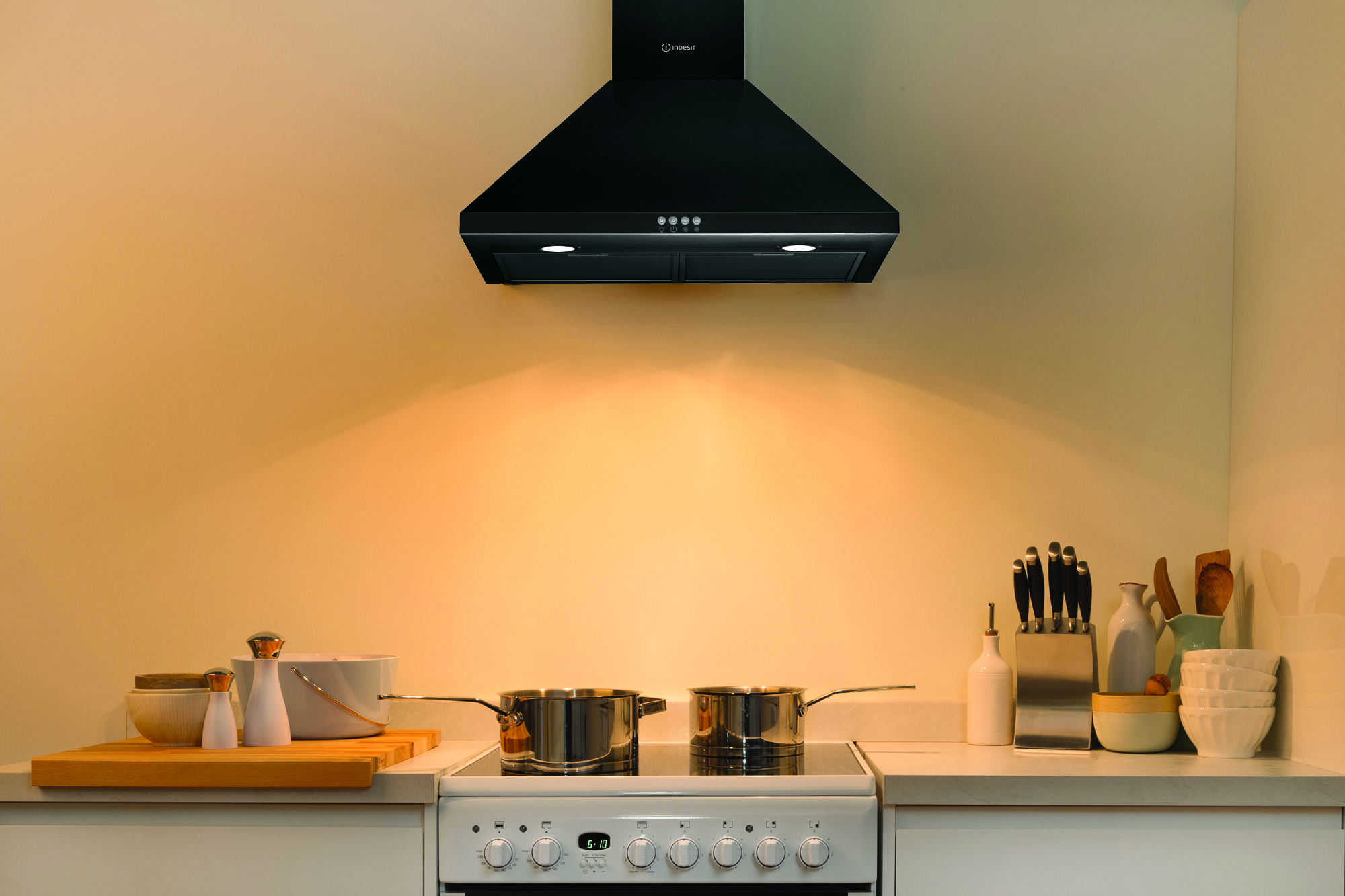 indesit 60cm cooker hood