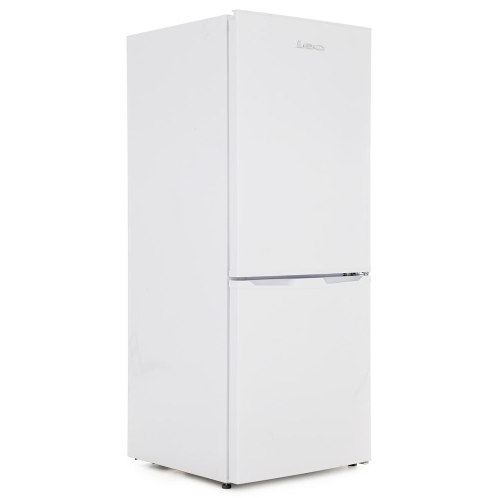 lec small black fridge freezer