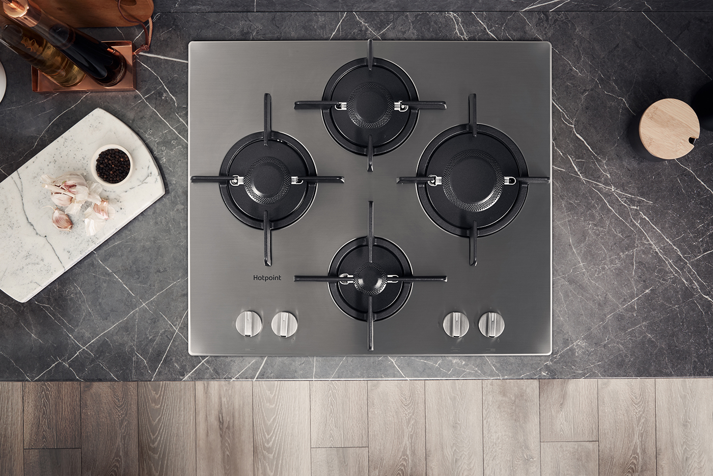 Order The Hotpoint FTGHL 641 D/IX/H Hobs Today For Delivery Or Collection  In Millom | Power world uk ltd