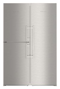 Liebherr SBSes8483688 Litres Free-standing Fridge Freezer Side by Side Combination